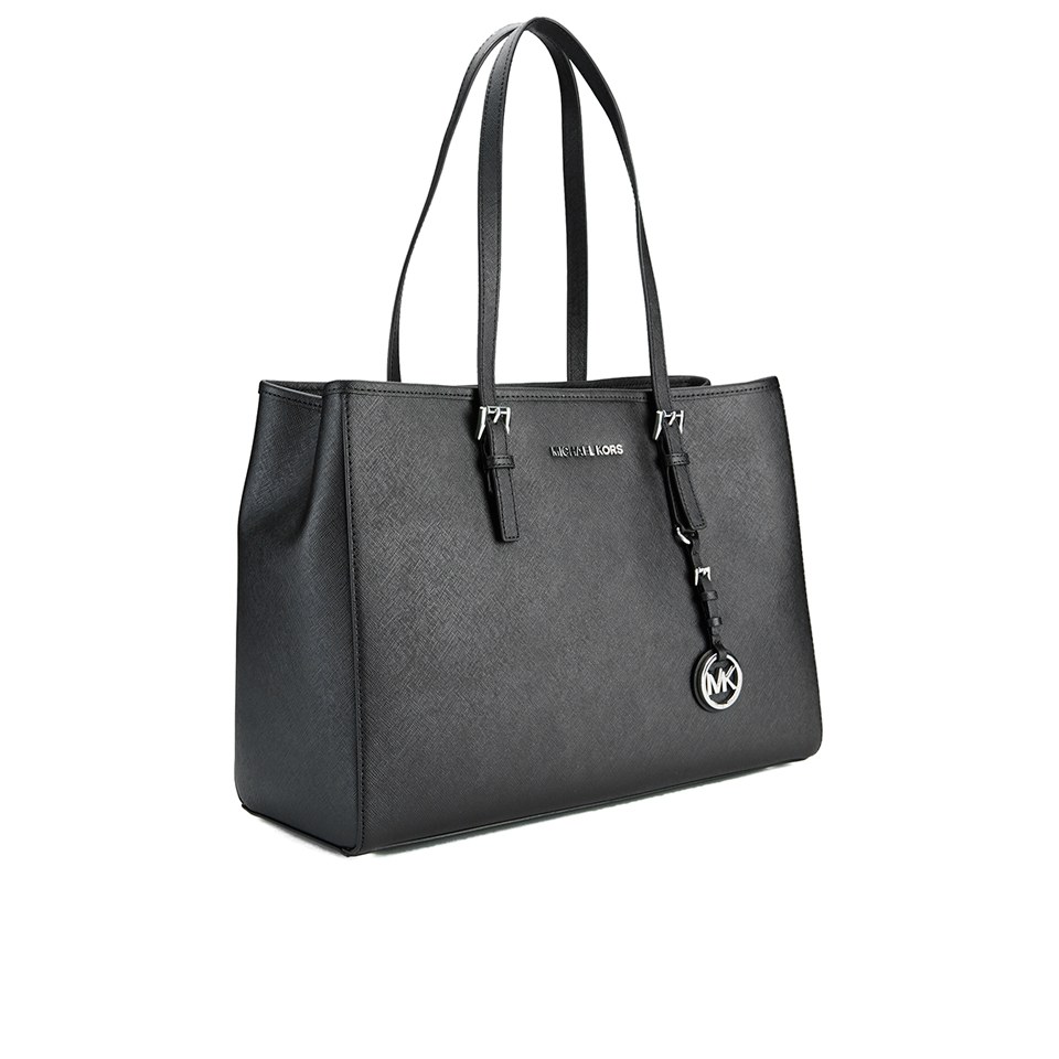 MICHAEL MICHAEL KORS Women's Jet Set Large Tote - Black