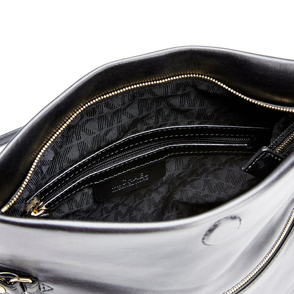MICHAEL MICHAEL KORS Women's Daria Foldover Clutch Bag - Black
