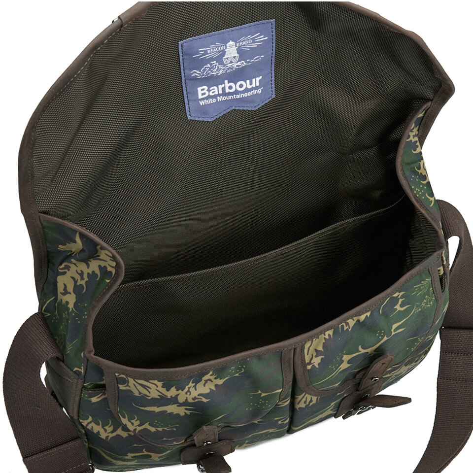 Barbour X White Mountaineering Men s Tarras Shoulder Bag Olive Coggles
