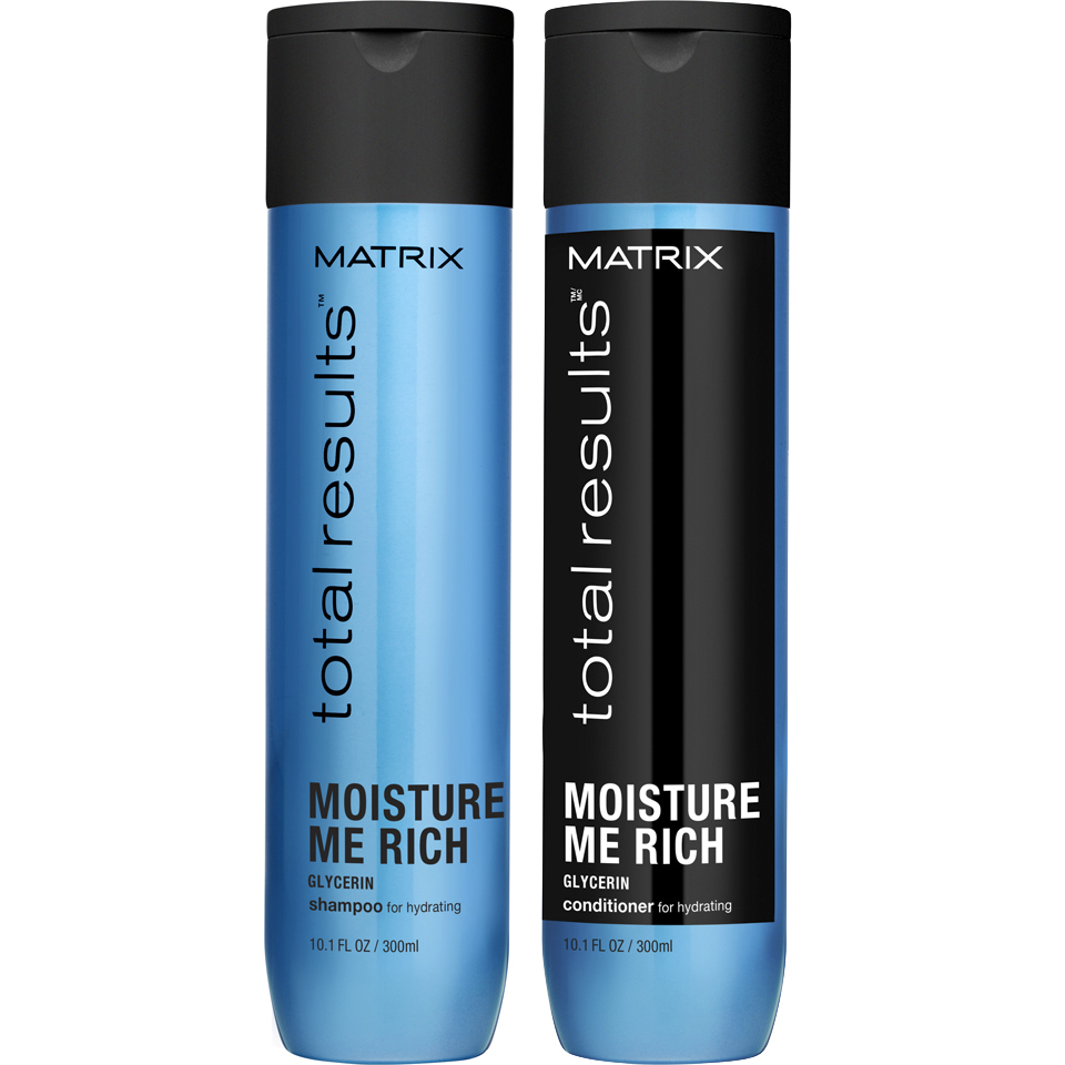 Matrix Total Results Moisture Me Rich Shampoo and Conditioner (300ml)