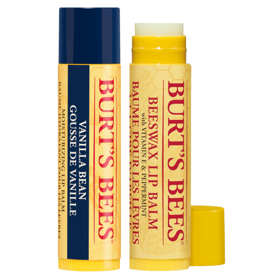 Burt's Bees Beeswax & Vanilla Bean Lip Duo Pack