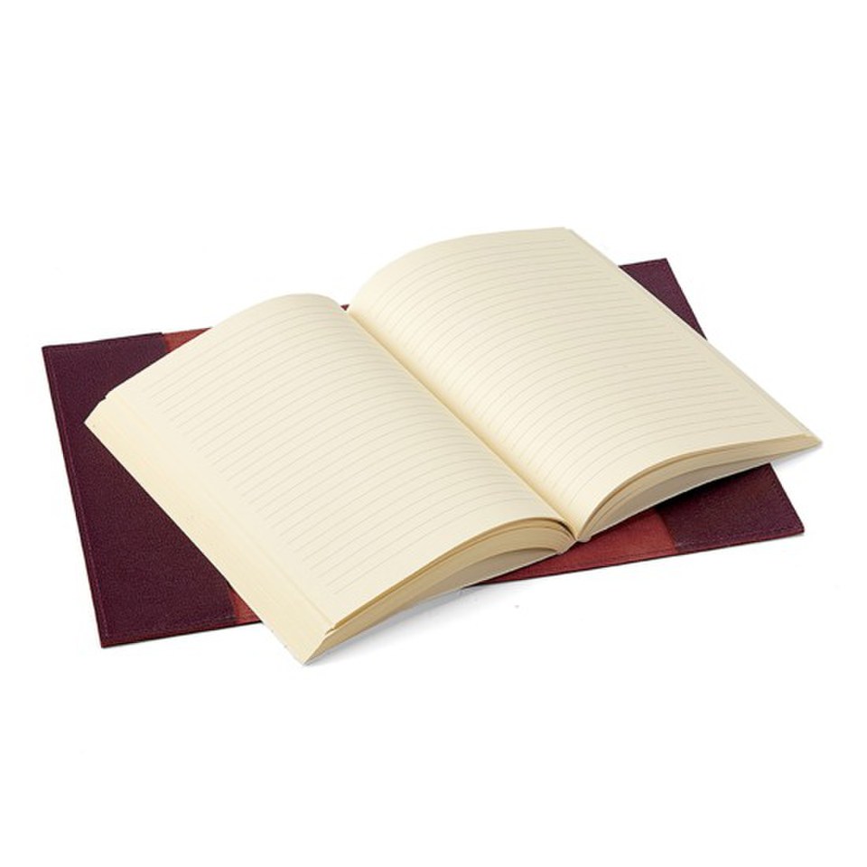 Aspinal of London Refillable Journal A5 - Burgundy
