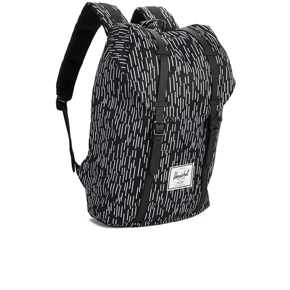Herschel Supply Co. Retreat Backpack Black White Rain Camo