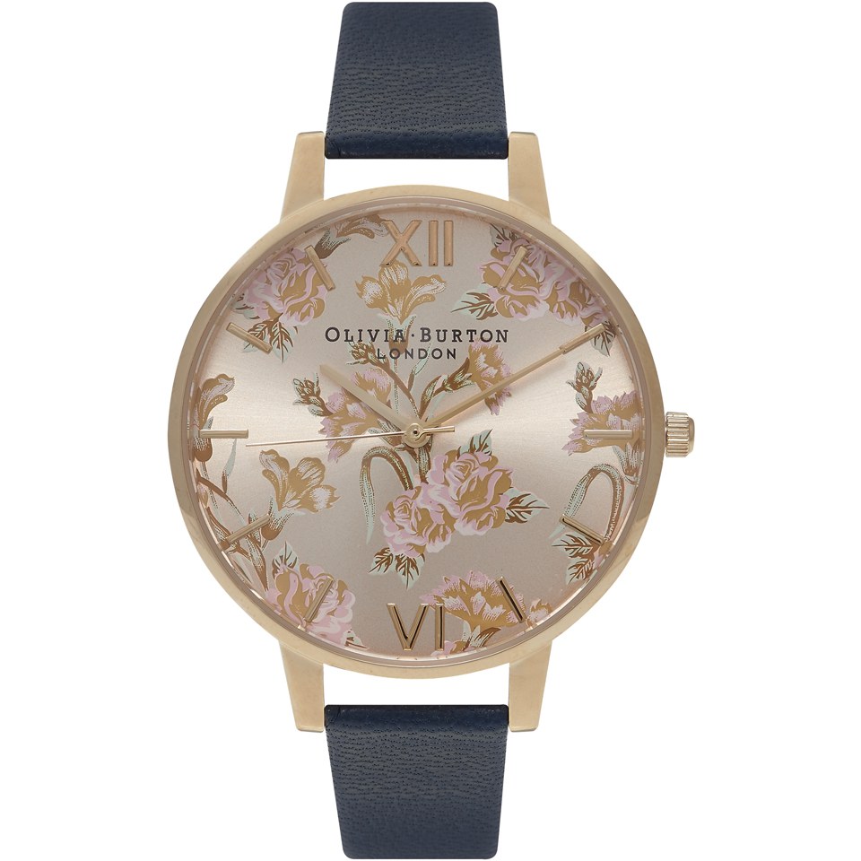 Olivia Burton Women's Parlour Watch - Parlour Navy/Gold
