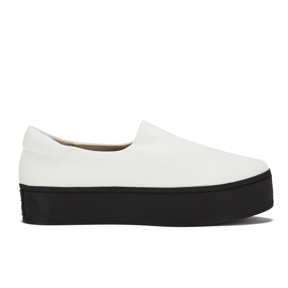 Opening Ceremony Women s OC Slip On Platform Trainers White Multi Allsole