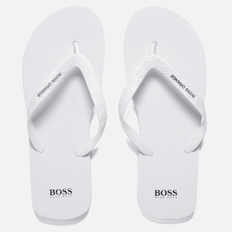 Boss orange flip flops online