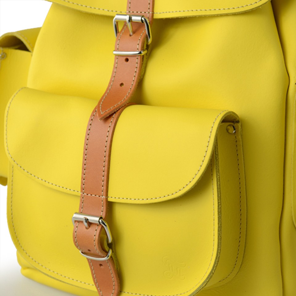 Grafea Suntan Backpack - Yellow