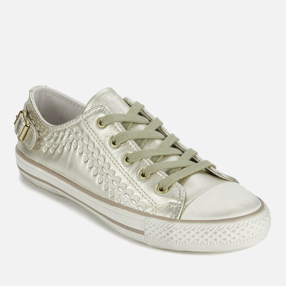 Ash Women s Virgo Iron Low Top Trainers Gold Coggles