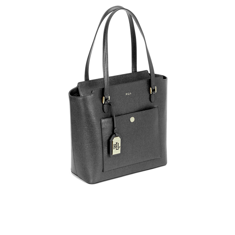 Lauren Ralph Lauren Women's Newbury Modern Pocket Tote - Black