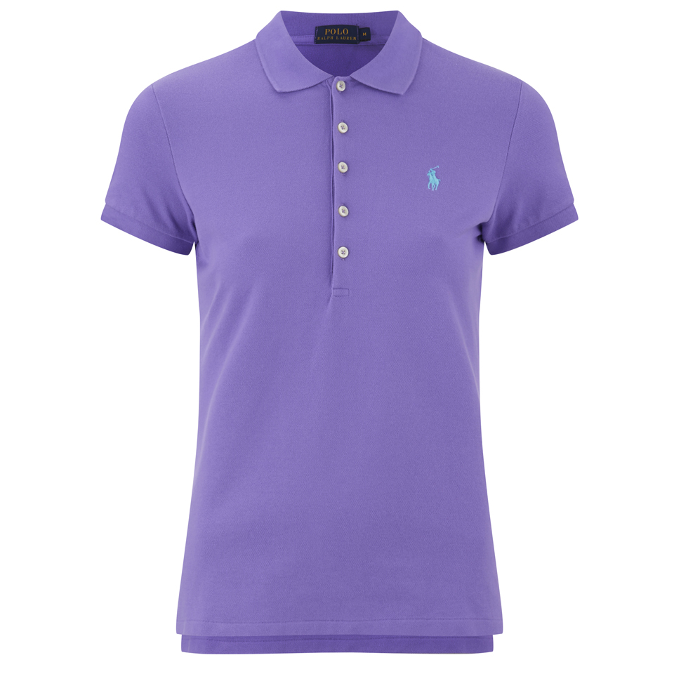 Womens purple ralph lauren polo shirt on sale