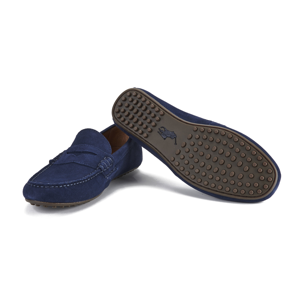 Polo Ralph Lauren Suede Wes Penny Loafer in Blue for Men