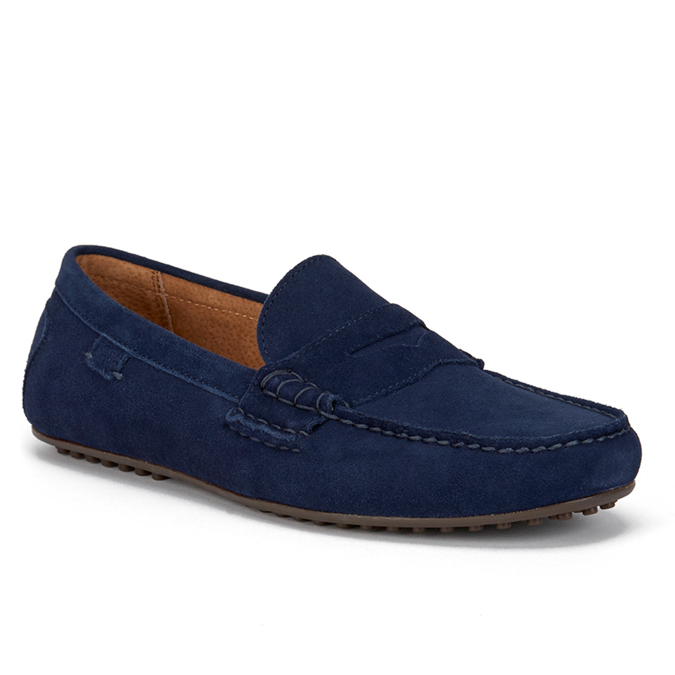 Polo Ralph Lauren Suede Wes Penny Loafer in Blue for Men