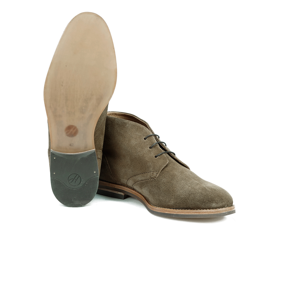 Hudson London Men s Houghton 3 Suede Desert Boots Tobacco Allsole