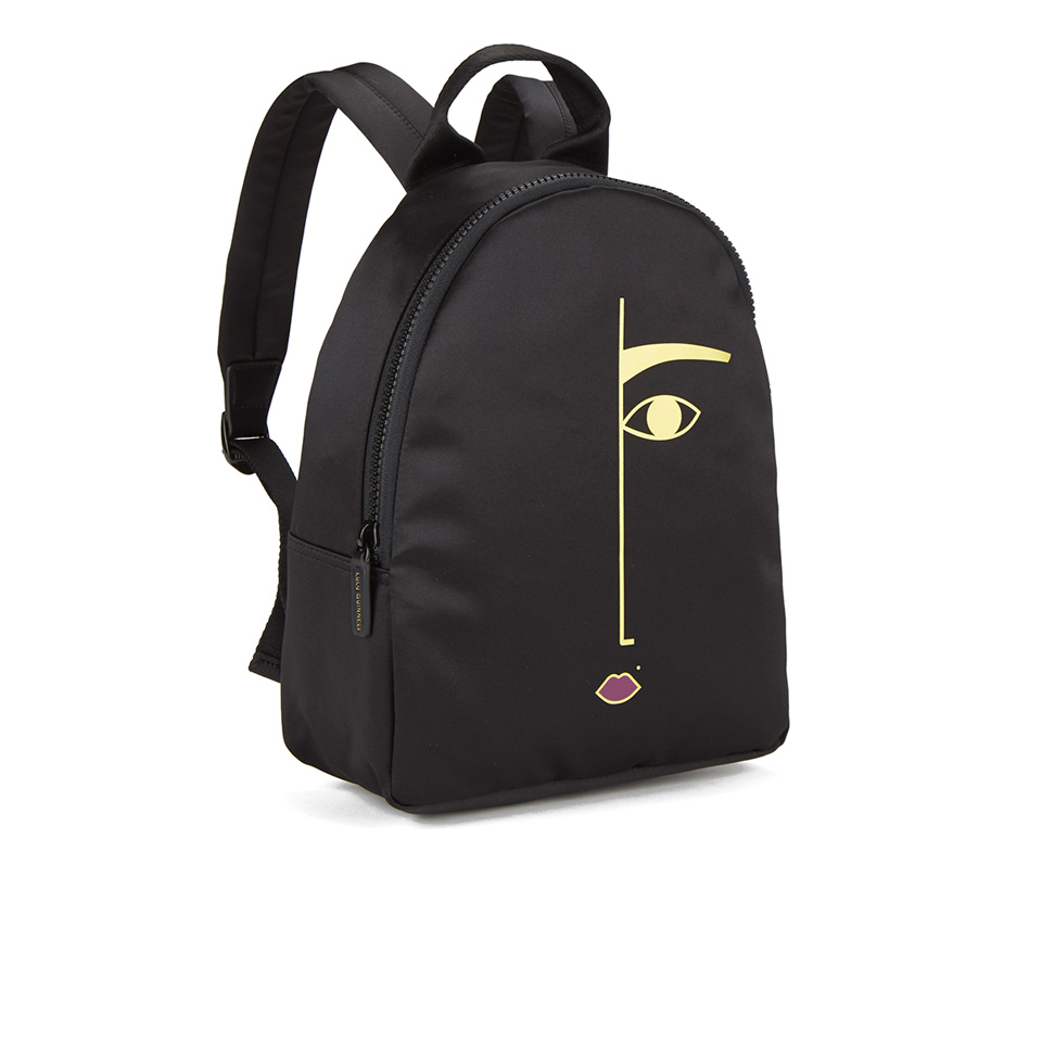 Lulu Guinness Women's Dora Backpack - Black