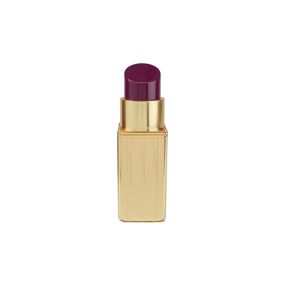 Lulu Guinness Women s Perspex Lipstick Clutch Bag Gold Magenta