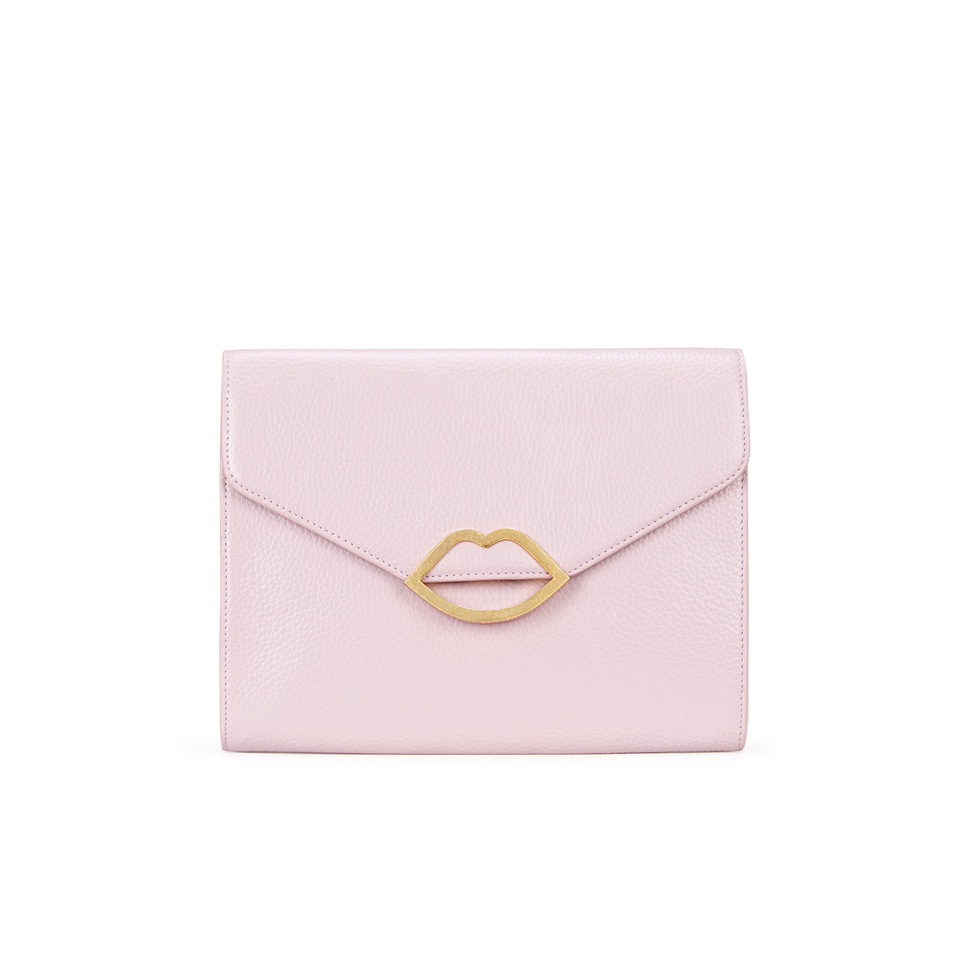 Lulu Guinness Women's Leila Clutch Bag - Light Magenta