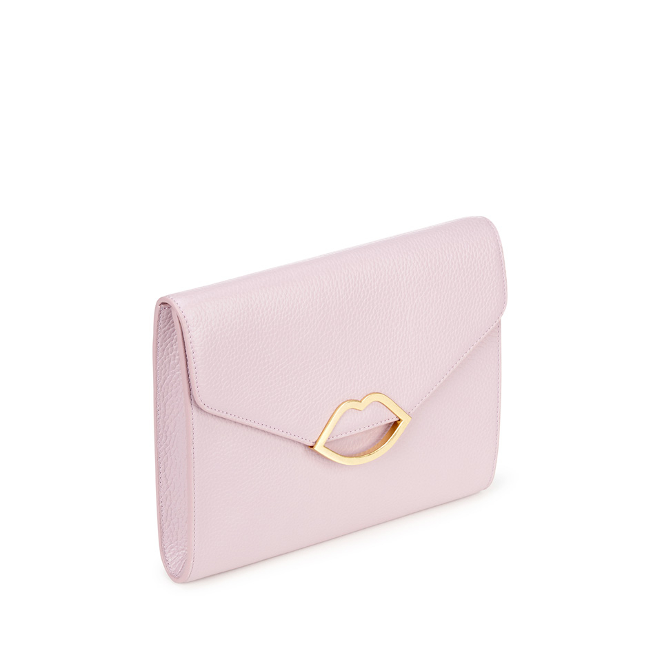 Lulu Guinness Women's Leila Clutch Bag - Light Magenta