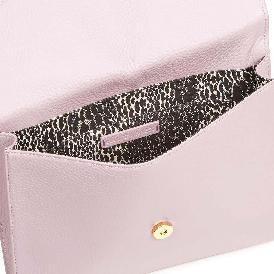 Lulu Guinness Women's Leila Clutch Bag - Light Magenta
