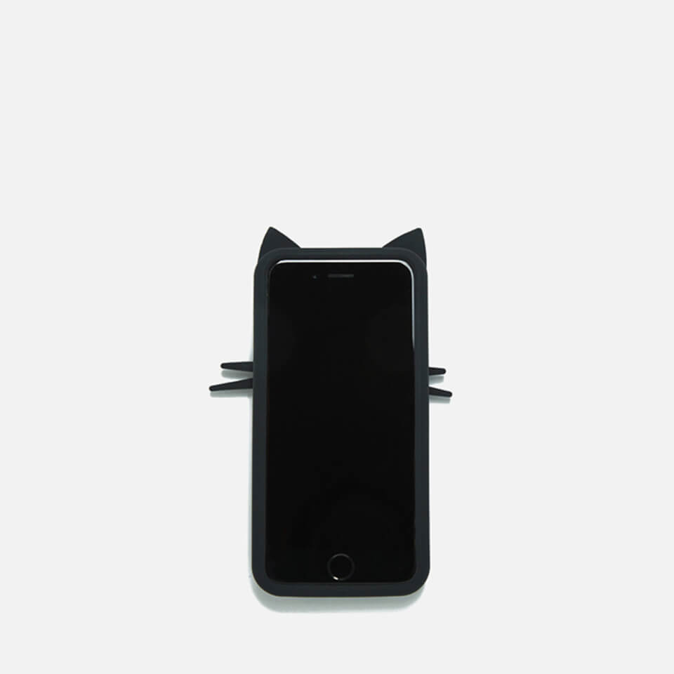 Lulu Guinness Women's Kooky Cat iPhone 6 Case - Black