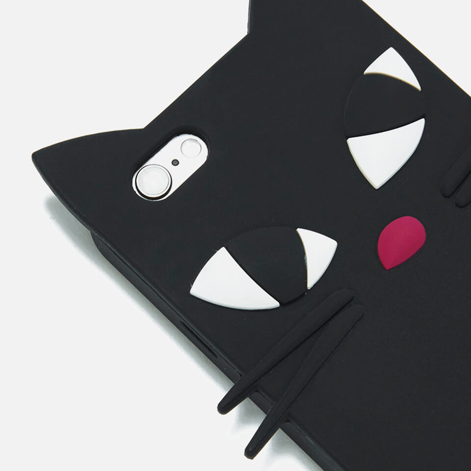Lulu Guinness Women's Kooky Cat iPhone 6 Case - Black