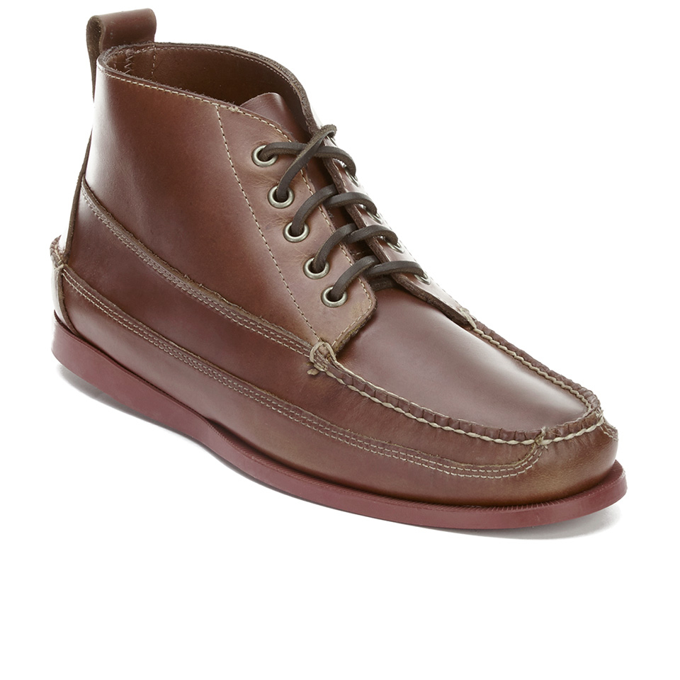 G.H. Bass & Co. Men's Camp Moc Ranger Pull Up Leather Boots
