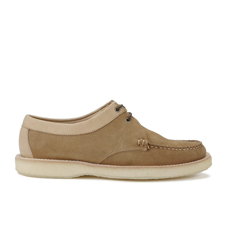 Bass Weejuns Men s Crepe Tie Reverso Suede Moccasins Earth Coggles