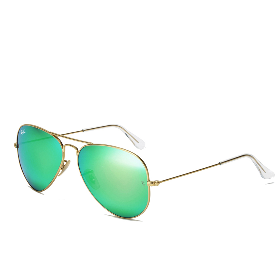 Ray-Ban Aviator Large Metal Sunglasses - Mirror Multi Blue