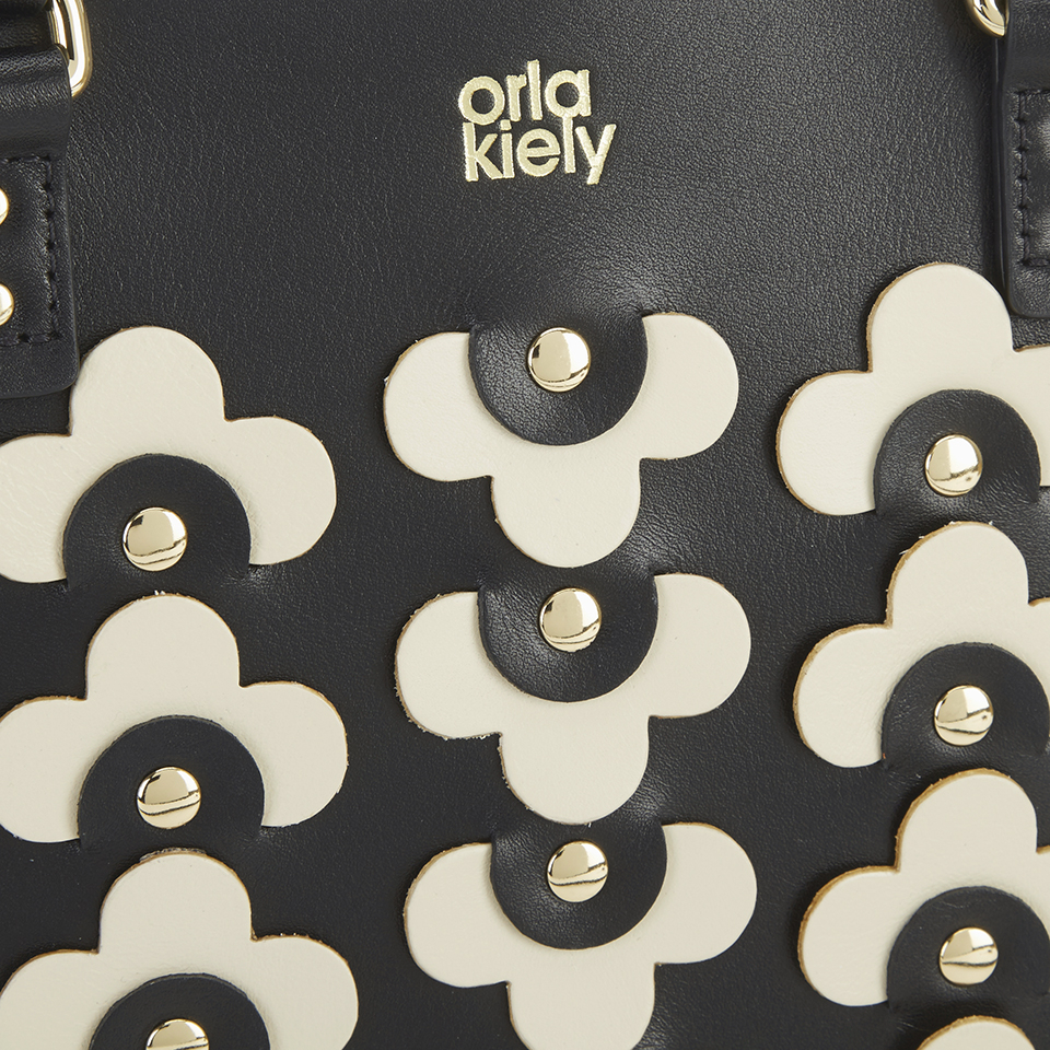 Orla Kiely Women's Jeanette Confetti Flower Tote Bag - Black