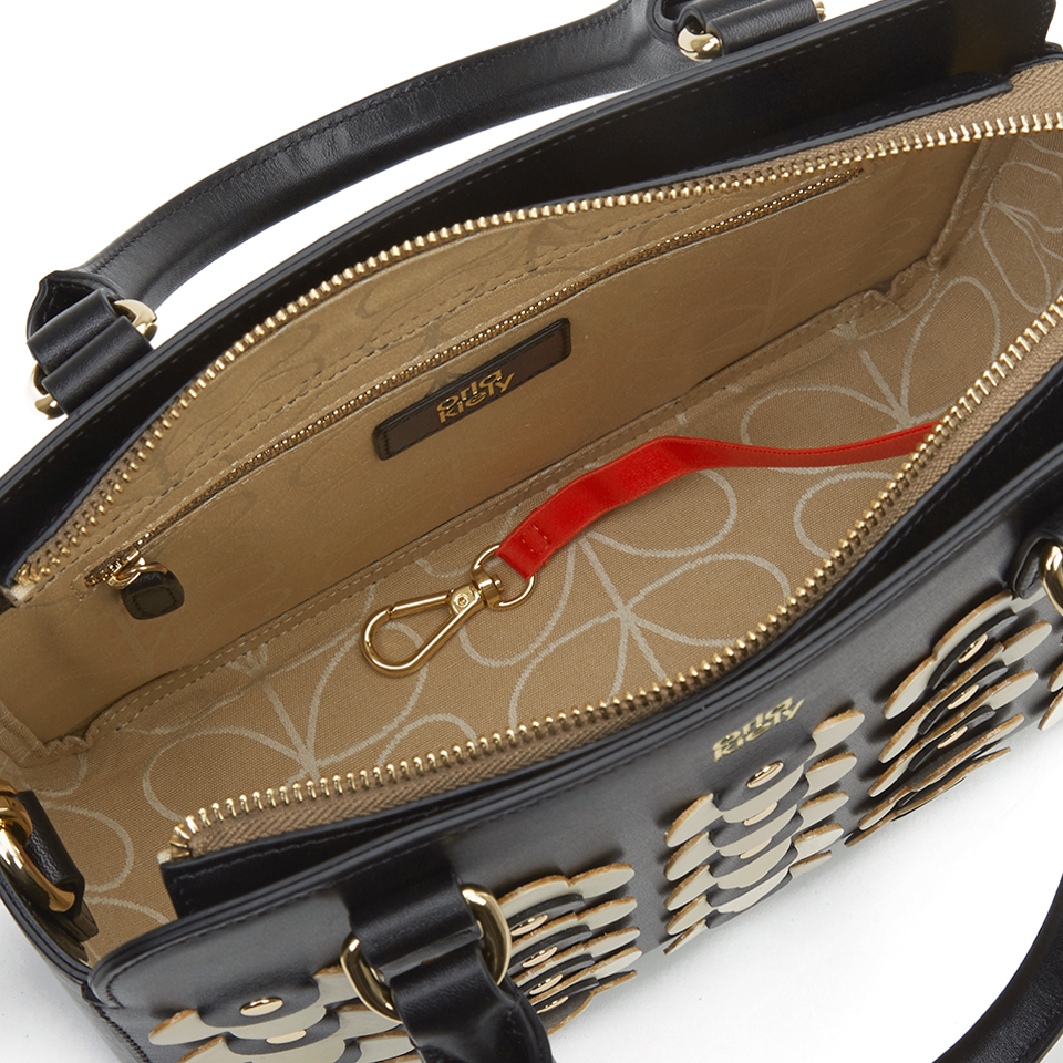 Orla Kiely Women's Jeanette Confetti Flower Tote Bag - Black