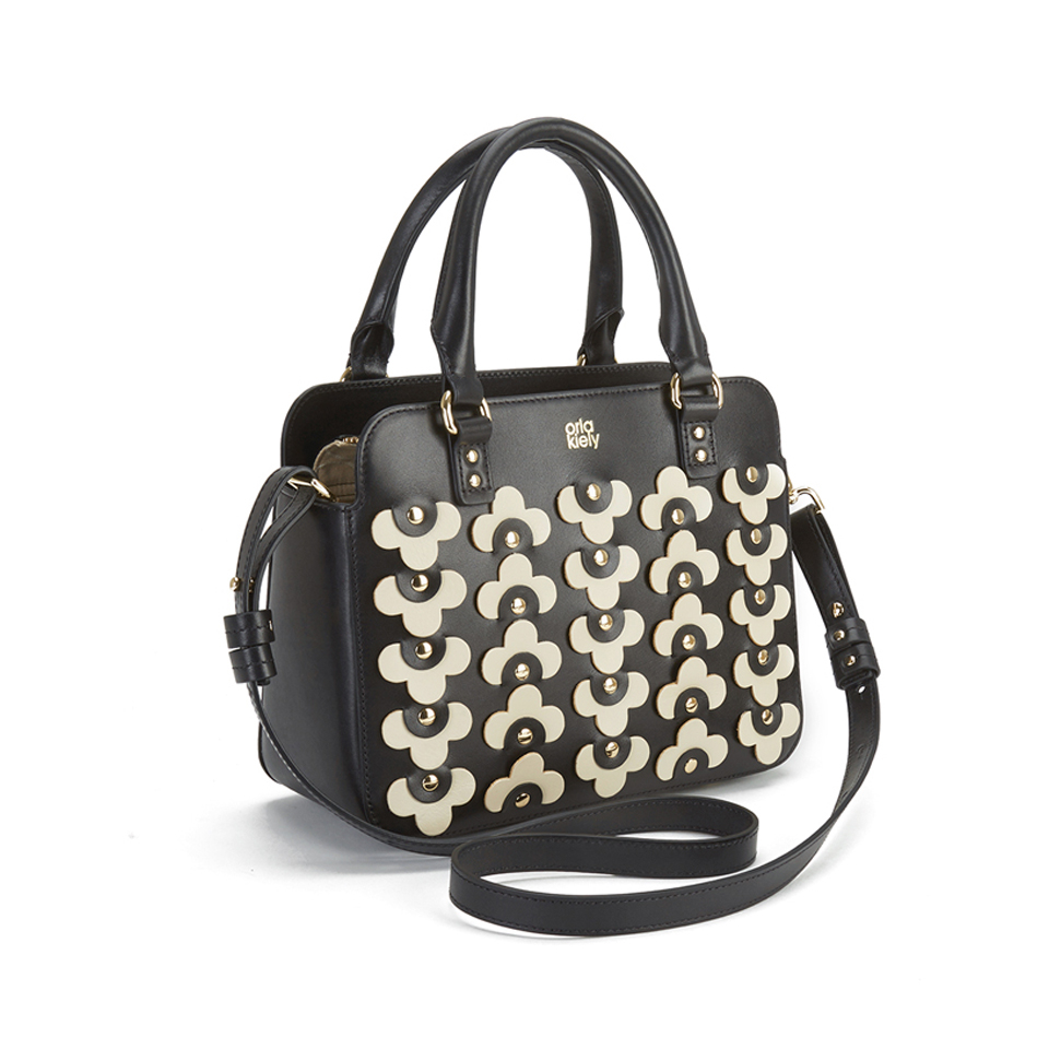 Orla Kiely Women's Jeanette Confetti Flower Tote Bag - Black