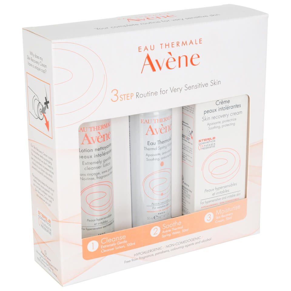 Avène Sensitive Skin Routine Kit for Very Sensitive Skin