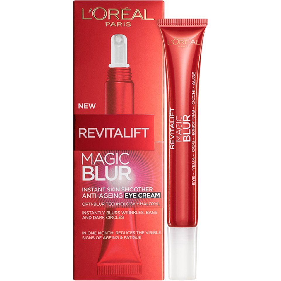 L'Oreal Paris Revitalift Magic Blur Instant Skin Smoother Anti-Ageing Eye Cream 15ml