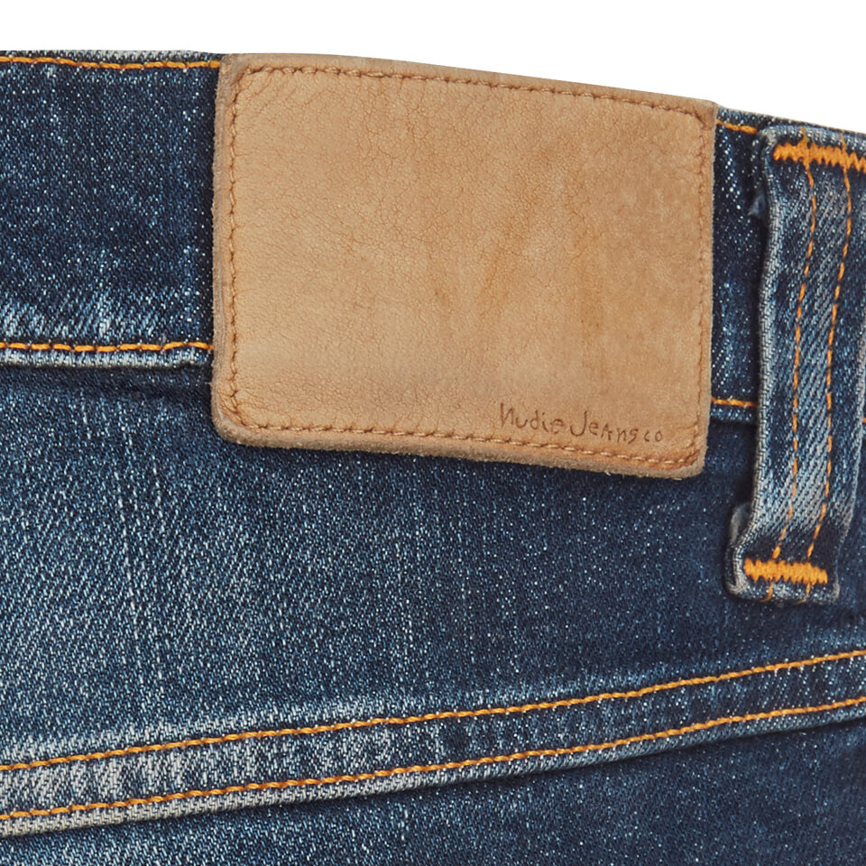 Nudie Jeans Men's Brute Knut Tapered Cropped Jeans - Blue
