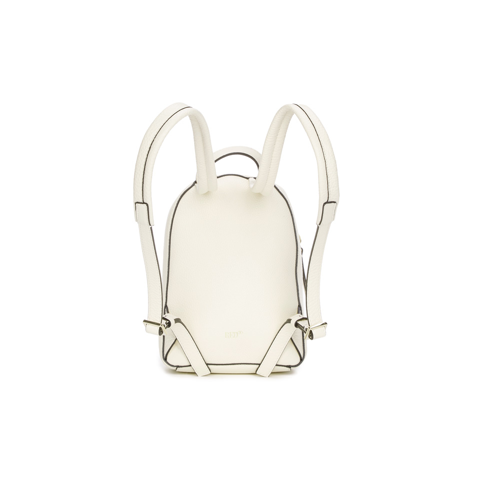REDValentino Women's Mini Eyelet Backpack - White