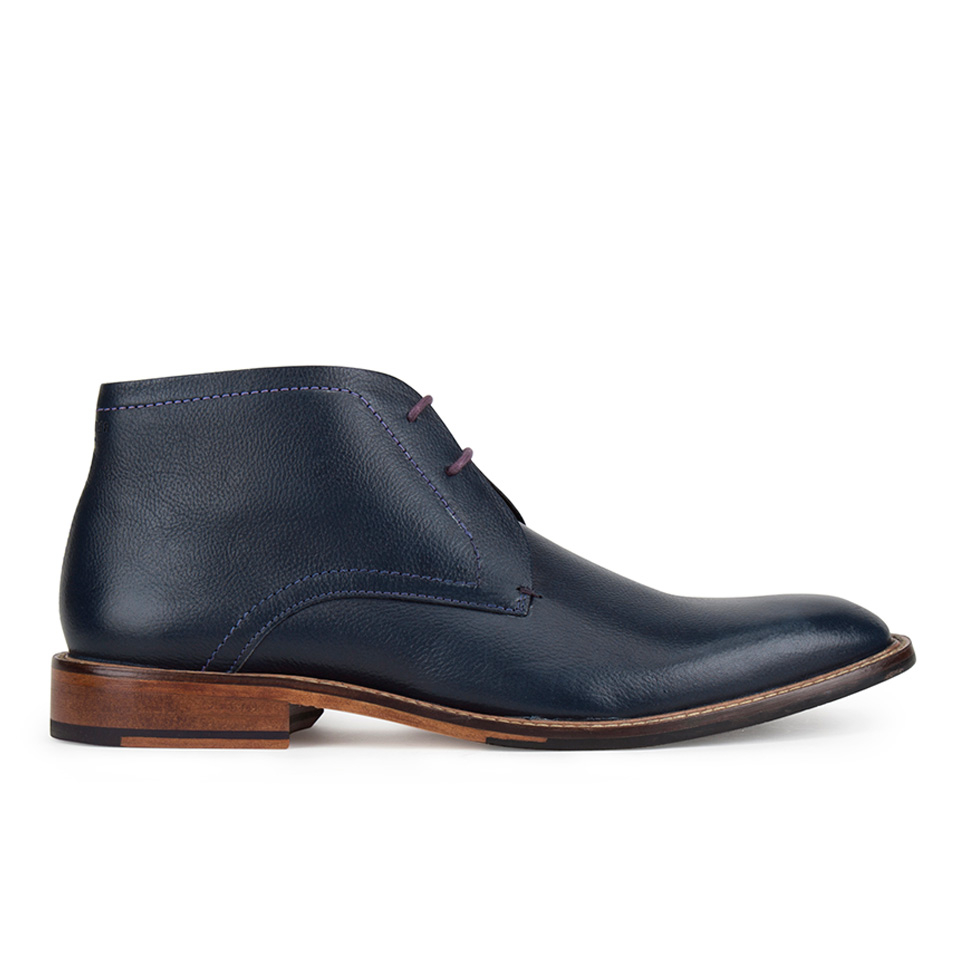 Ted Baker Men s Torsdi 4 Leather Desert Boots Dark Blue Allsole