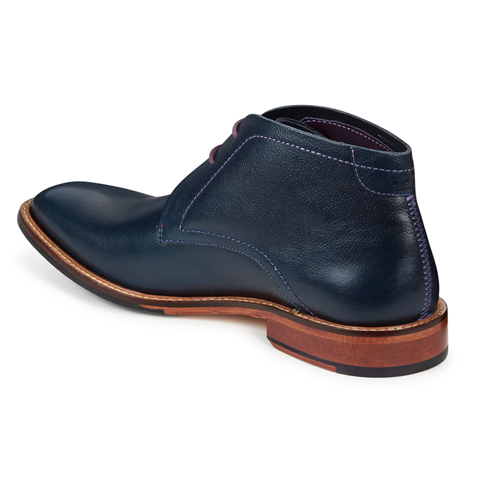 Ted Baker Men s Torsdi 4 Leather Desert Boots Dark Blue Allsole