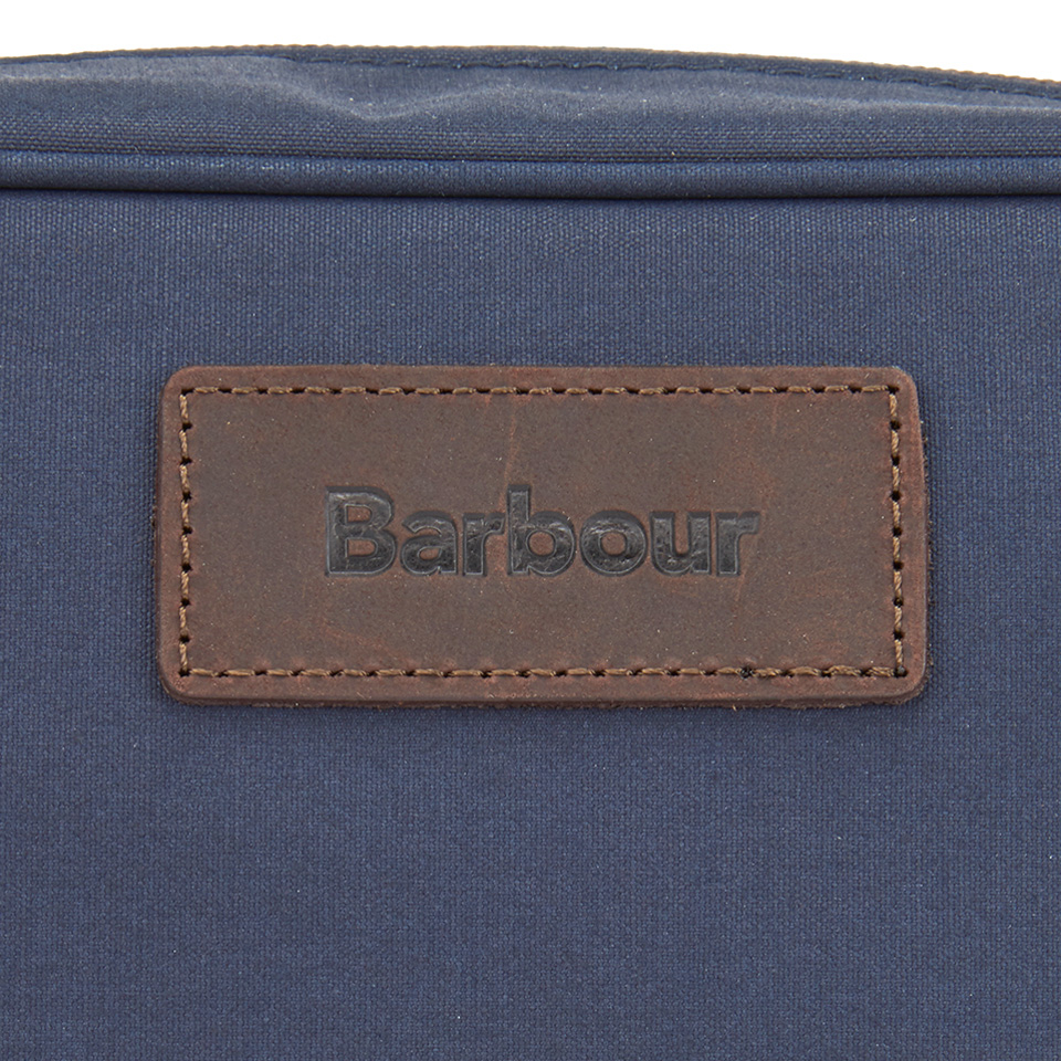 Barbour Men's Drywax Wash Bag - Navy