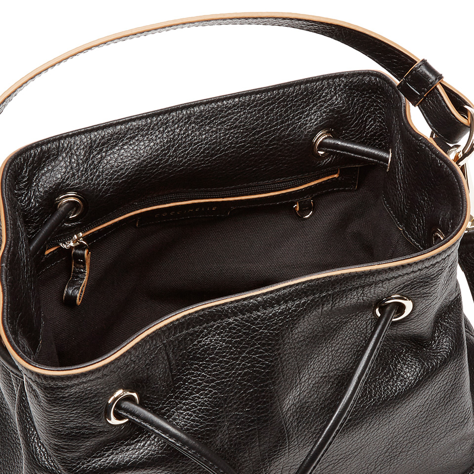 Coccinelle Women's Jessie Leather Bucket Bag - Black