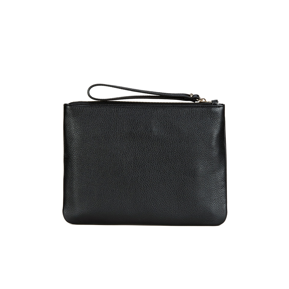 Coccinelle Women's Buste Leather Clutch Bag - Black