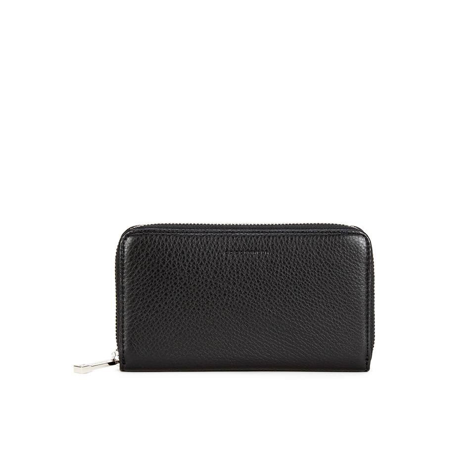 Coccinelle Women's Leather Zip Around Purse - Black