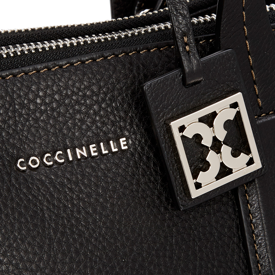 Coccinelle Women's Brad Leather Tote Bag - Black