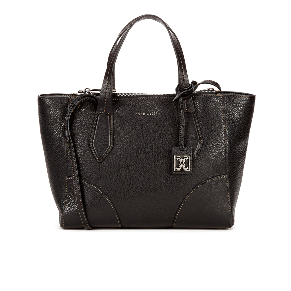 Coccinelle Women's Brad Leather Tote Bag - Black