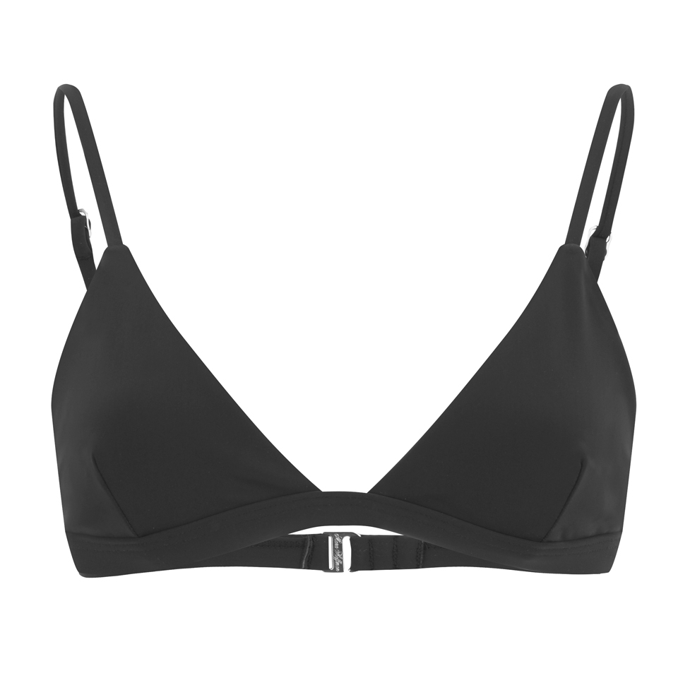 Mara Hoffman Women's Triangle Bralette Bikini Top - Black