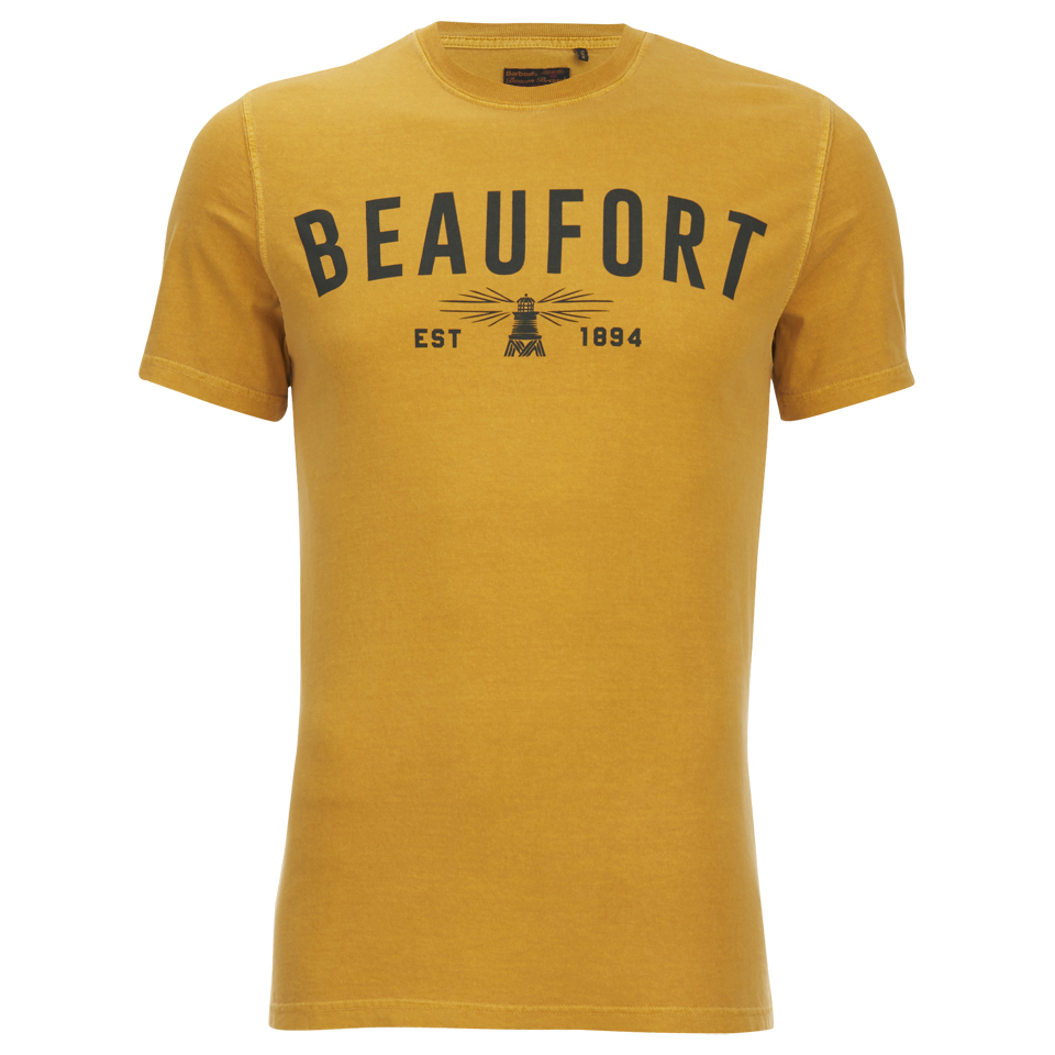 Barbour Men s Affiliate T Shirt Mustard Coggles
