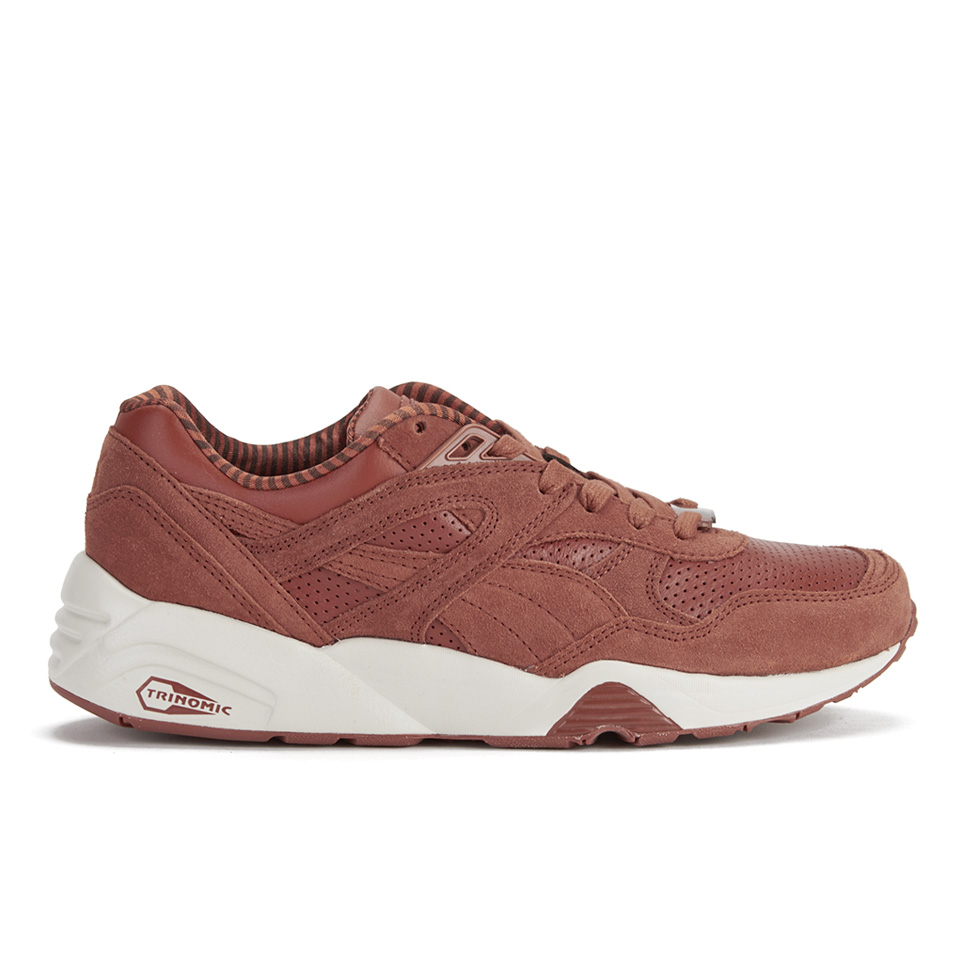 Puma Men s Running R698 Citi Series Low Top Trainers Arabian Spice Vaporous Grey Allsole