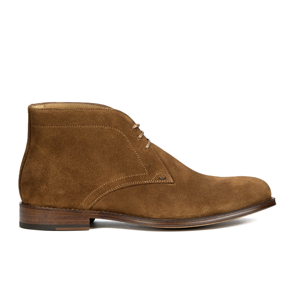 Paul Smith Shoes Men s Morgan Suede Desert Boots Tan Suede Allsole