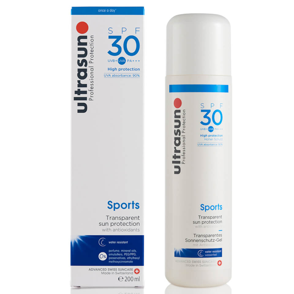 Ultrasun SPF 30 Sports Gel (200ml)