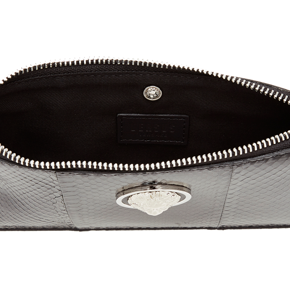 Versus Versace Women's Water Snake Clutch Bag - Black