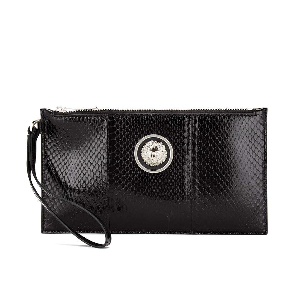 Versus Versace Women's Water Snake Clutch Bag - Black