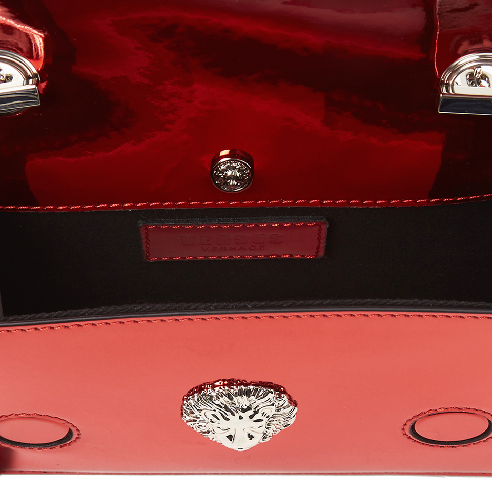 Versus Versace Women's Mini Metalic Crossbody Bag - Red